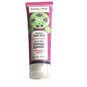 Human + Kind Womens Hand Scrub Moisturizing Elderberry & Raspberry Skincare with